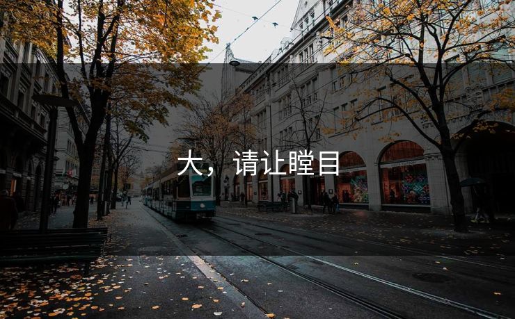 大，请让瞠目